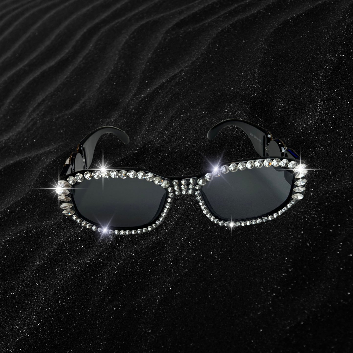 WEIRD GOLD FRAME SUNGLASSES