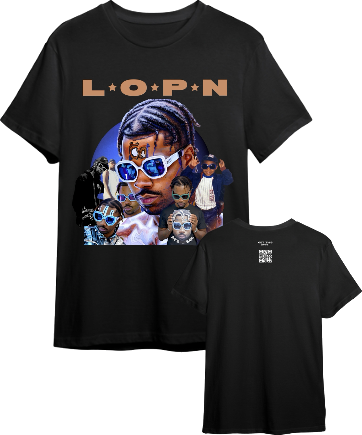 LOPN-COLLAGE TEE
