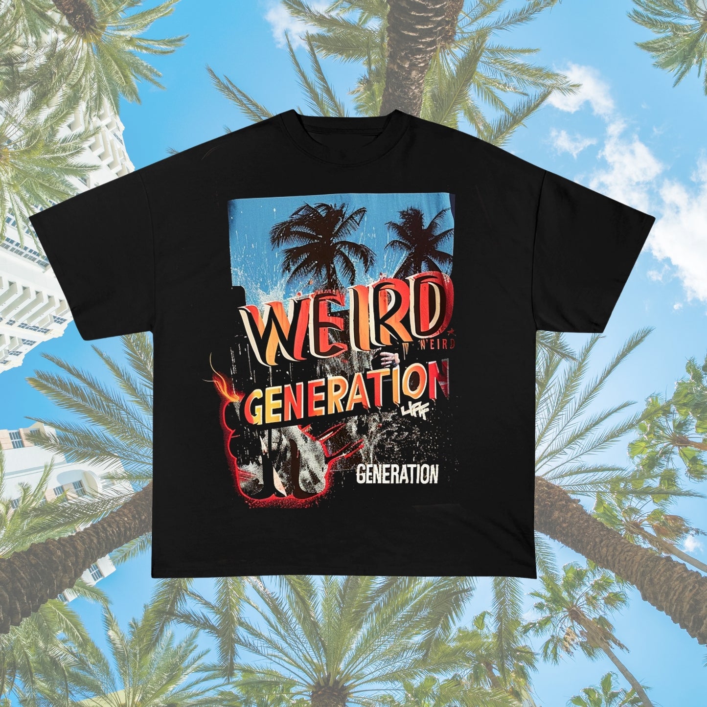 Asteroid On the beach tee (PRE SALE)