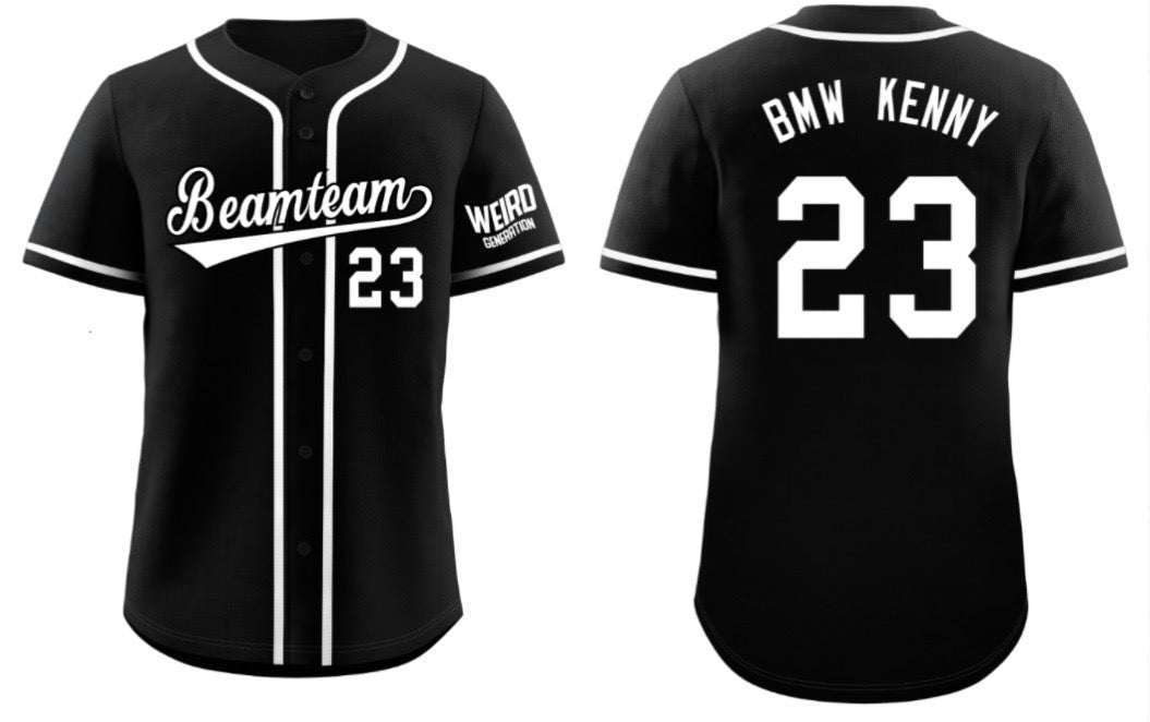 BEAMTEAM Throwback Baseball jersey