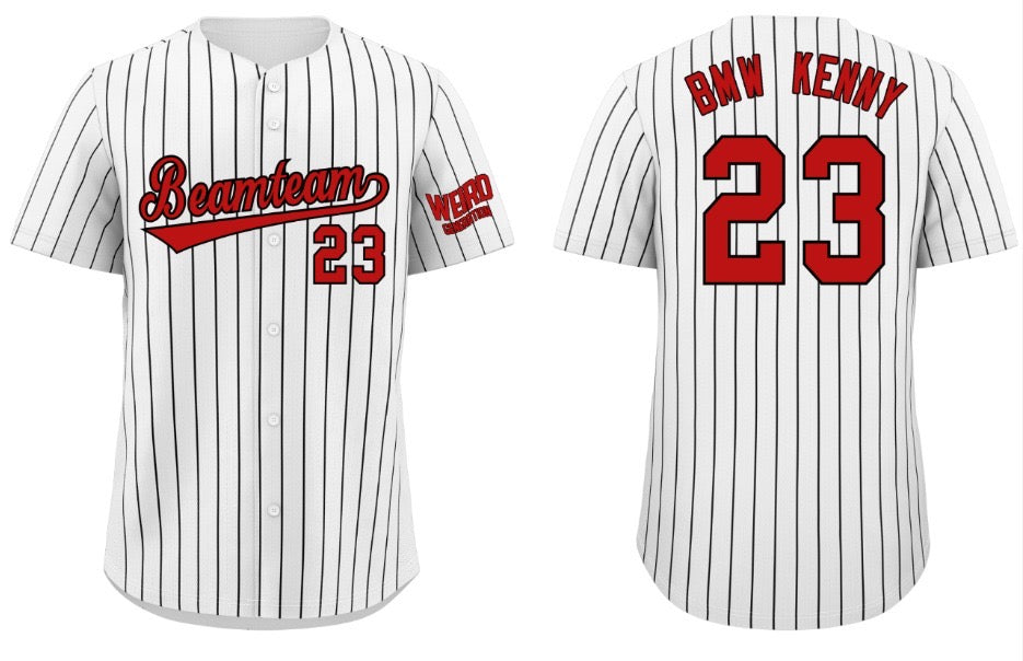 BEAMTEAM Throwback Baseball jersey