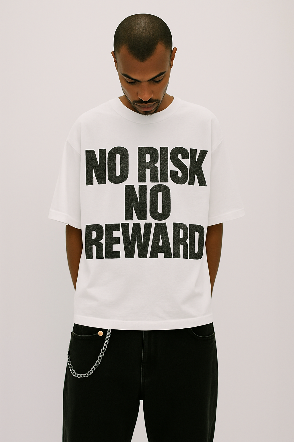 NO RISK NO REWARD TEE