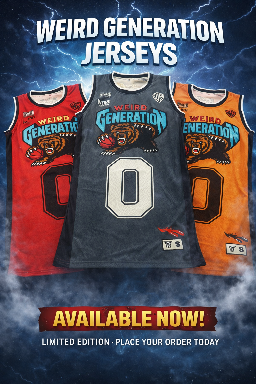Weird Generation GRIZZ Jersey