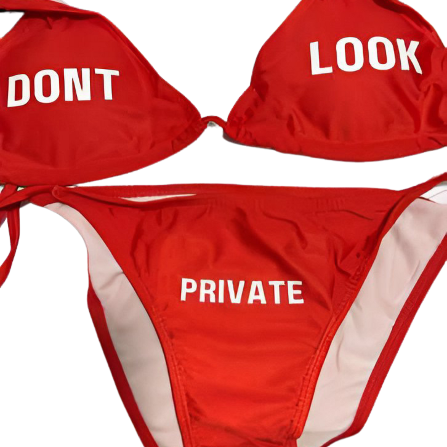 “ DONT LOOK” PRIVATE BIKINI