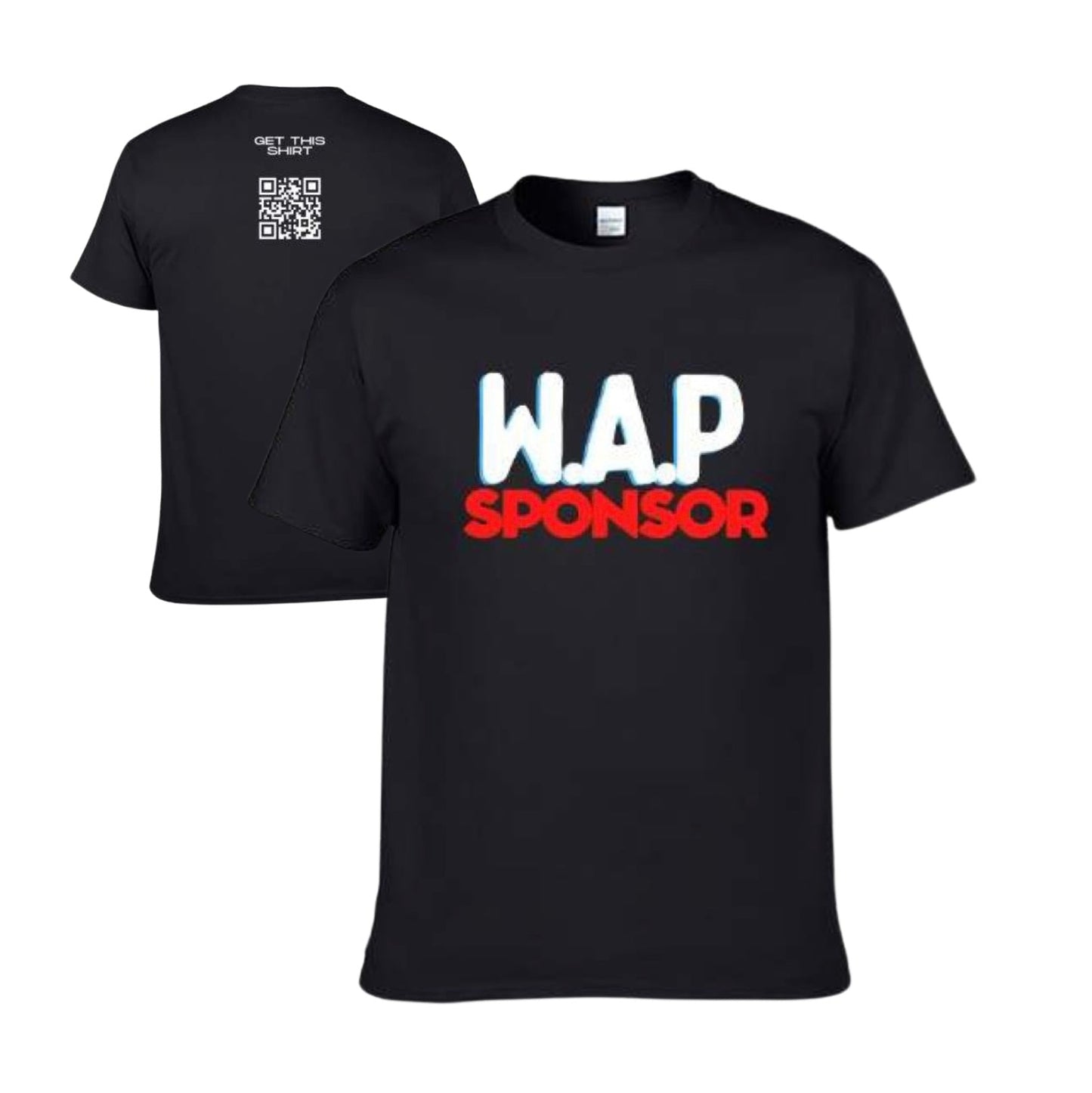 the WAP SPONSOR tee