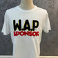 the WAP SPONSOR tee