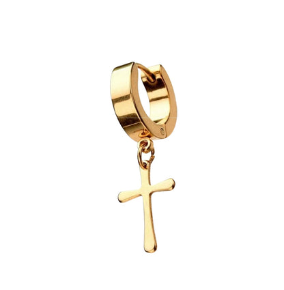 Looped Cross earrings